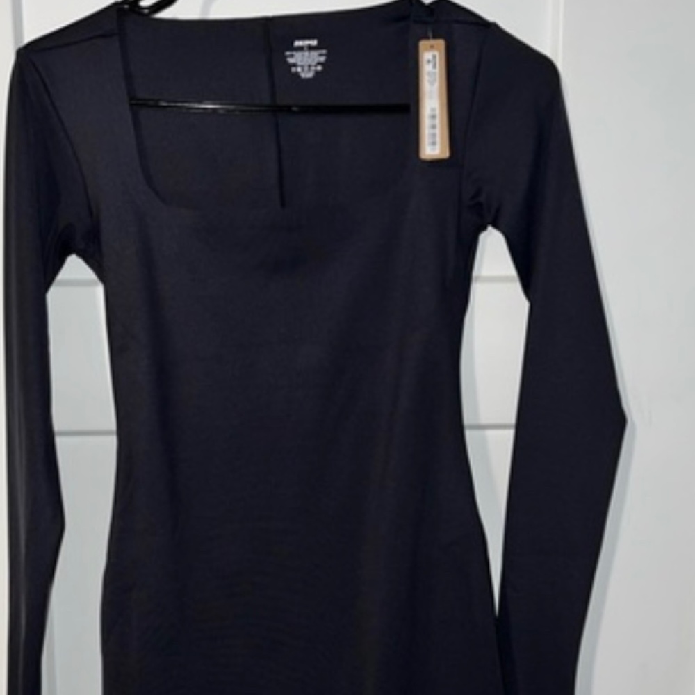 Skims Long Sleeve Mini Dress